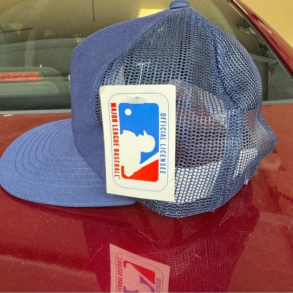 Vintage Houston Astros Snapback Hat 90s Sports Specialties MLB Mesh Trucker NWT - Picture 2 of 8